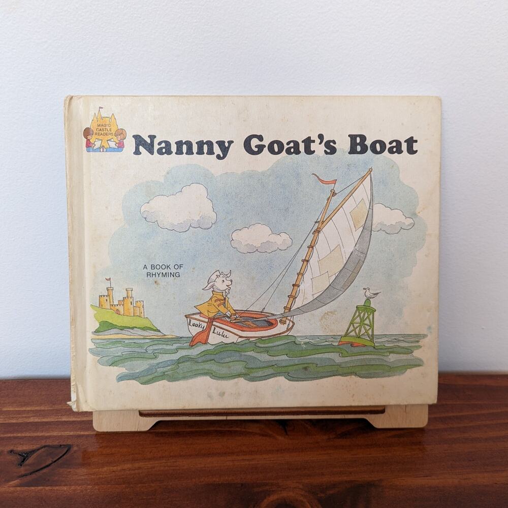 Vintage Nanny Goat's Boat Jane Belk Moncure 1988